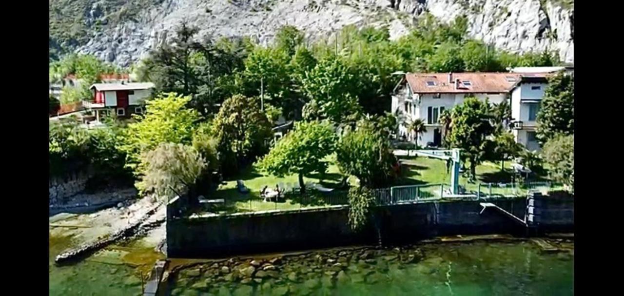 L For Lake Mandello del Lario Bagian luar foto